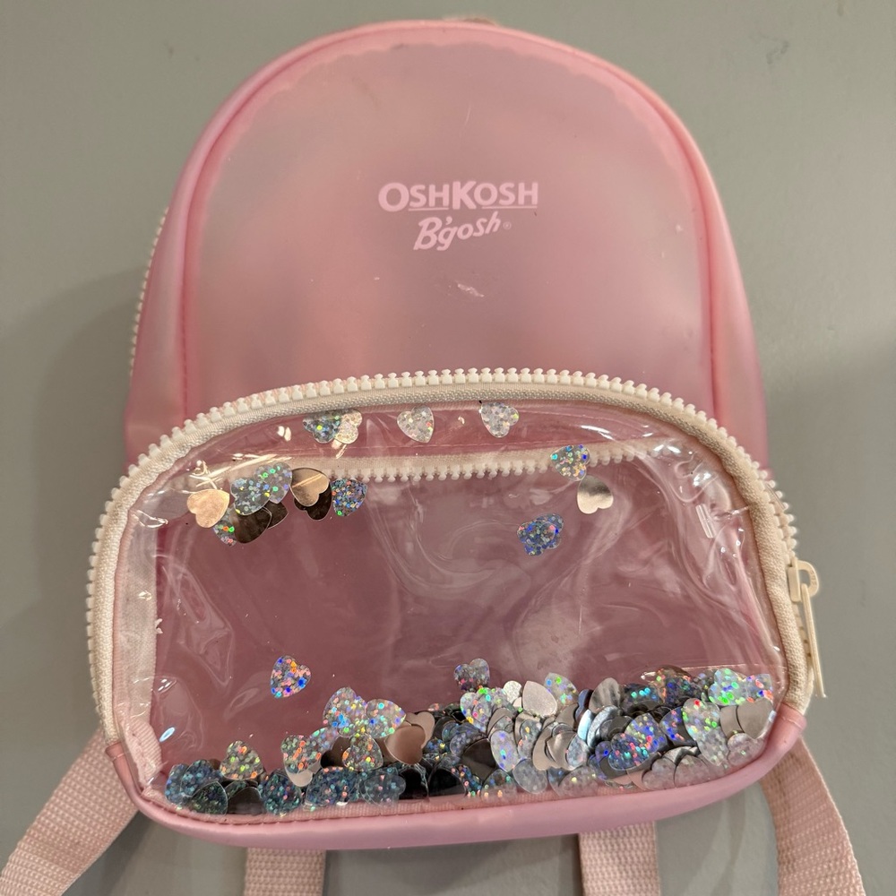 OshKosh B'gosh Glitter Heart Pink Backpack